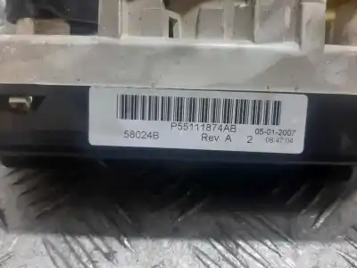 Peça sobressalente para automóvel em segunda mão comando de sofagem (chauffage / ar condicionado)  por dodge caliber 2.0 s referências oem iam p55111874ab
