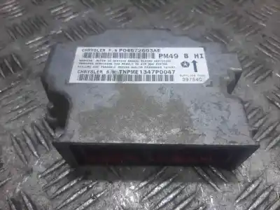 Second-hand car spare part airbag control unit for dodge caliber 2.0 s oem iam references p04672603ae  1347p0047