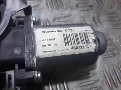 Second-hand car spare part passenger side right window regulator for renault scenic (ja..) 1.9 dci authentique oem iam references 400732c  2 pins