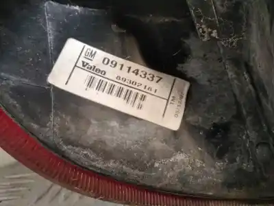 Pezzo di ricambio per auto di seconda mano luci posteriori destra per opel corsa c blue line riferimenti oem iam 09114337  89302181