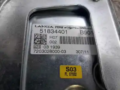 Second-hand car spare part electronic module for lancia ypsilon (402) 30th anniversary oem iam references 51834401 7203028000 