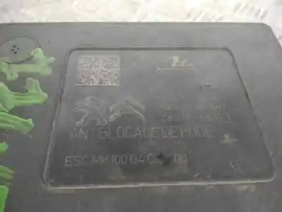 Pièce détachée automobile d'occasion abs (système anti-blocage des roues) pour citroen c-elysée feel références oem iam 9822654880 10062536591 10022012064