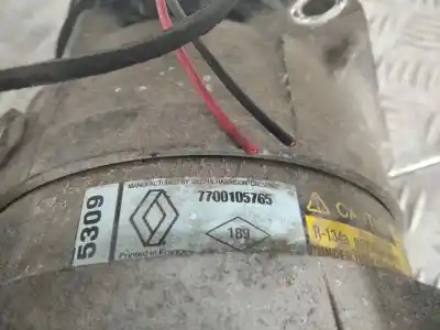 Pezzo di ricambio per auto di seconda mano compressore aria condizionata per renault scenic (ja..) 1.9 dci authentique riferimenti oem iam 7700105765 091621554 1135309