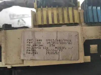 Pezzo di ricambio per auto di seconda mano PANNELLO DEGLI STRUMENTI per CITROEN JUMPY  Riferimenti OEM IAM 09036419901  
