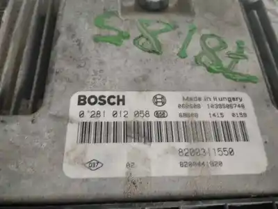 Автозапчасти б/у  за RENAULT ESPACE IV (JK0)  ссылки OEM IAM 0281012058  8200311550