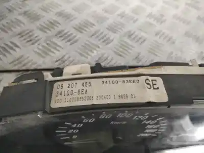 Pezzo di ricambio per auto di seconda mano pannello degli strumenti per opel agila básico riferimenti oem iam 09207455  3410083ee0