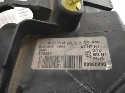 Piesă de schimb auto la mâna a doua far stânga pentru peugeot 207 1.4 hdi referințe oem iam 89900880  620895