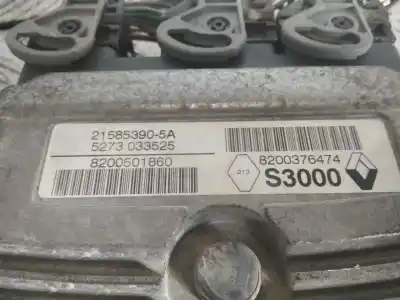 Peça sobressalente para automóvel em segunda mão centralina de motor uce por renault modus confort dynamique 98 cv / 72 kw referências oem iam 8200501860 8200376474 215853905a