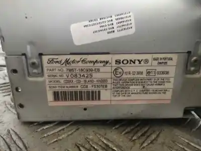 Peça sobressalente para automóvel em segunda mão sistema de áudio / rádio cd por ford focus lim. (cb4) business referências oem iam 7m5t18c939eb  10r023938