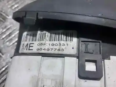 Second-hand car spare part multifunction display for chevrolet matiz s oem iam references 96497743  