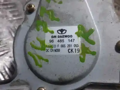 Peça sobressalente para automóvel em segunda mão motor do limpador traseiro por chevrolet matiz s referências oem iam 96485147  