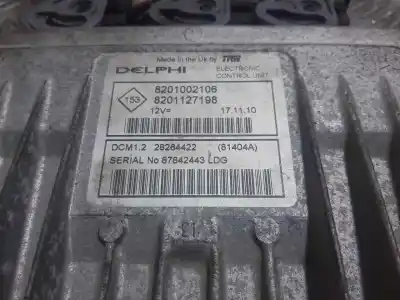 Second-hand car spare part ecu engine control for dacia logan express ambiance oem iam references 8201002106 28264422 8201127198