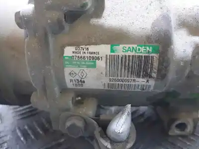 Second-hand car spare part air conditioning compressor for dacia duster laureate 4x2 oem iam references 926000097  07666109061