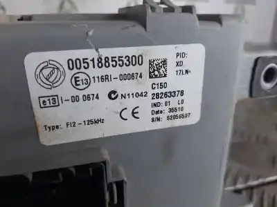 Second-hand car spare part fuse box unit for fiat doblo active oem iam references 00518855300  28263378