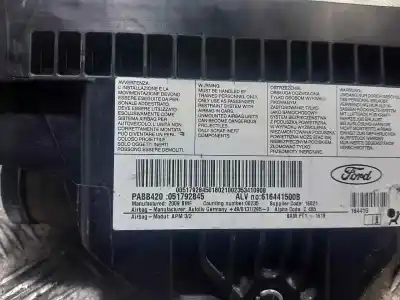 Автозапчастина б/у передня права подушка безопасности для ford ka (ccu) titanium посилання на oem iam 616441500b  