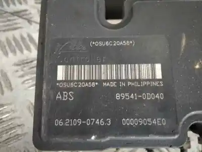 Автозапчасти б/у абс за toyota yaris (ksp9/scp9/nlp9) 1.4 turbodiesel cat ссылки oem iam 895410d040 00009054e0 06210907463