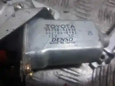 Second-hand car spare part passenger side right window regulator for toyota yaris (ncp1/nlp1/scp1) 1.3 16v cat oem iam references 8571052030  2 pins