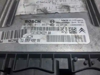 Second-hand car spare part ecu engine control for peugeot 307 break / sw (s1) 307 break / sw (s1) (2002 - 2005) oem iam references 9659342280 0281011863 9653958980