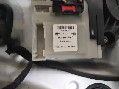 Автозапчасти б/у регулятор стекла переднего правого за volkswagen caddy ka/kb (2k) 1.9 tdi ссылки oem iam 1k0959792c  