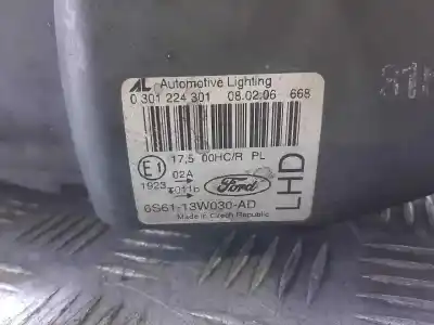 İkinci el araba yedek parçası SOL FAR için FORD FIESTA VI (CB1, CCN)  OEM IAM referansları 6S6113W030AD  