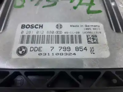 Second-hand car spare part ecu engine control for bmw serie 1 berlina (e81/e87) 118d oem iam references 77599854 1039s11318 0281012880