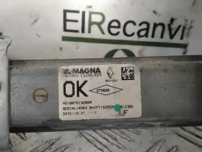 Peça sobressalente para automóvel em segunda mão elevador de vidros dianteira esquerda por dacia sandero ambiance referências oem iam 807209299r