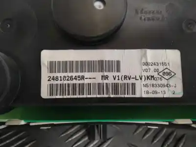 Peça sobressalente para automóvel em segunda mão quadrante por dacia sandero ambiance referências oem iam 2131243  