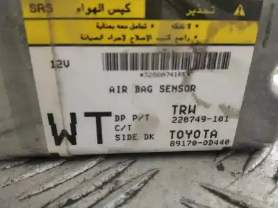 Pièce détachée automobile d'occasion boitier de commande d'airbag pour toyota yaris (_p9_) 1.33 vvt-i (nsp90_) références oem iam 891700d440  220749101