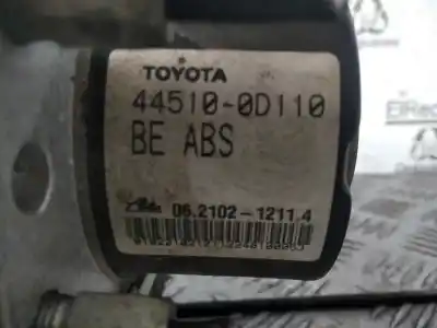 Pièce détachée automobile d'occasion Abs (système Anti-blocage Des Roues) pour TOYOTA YARIS (_P9_) 1.33 VVT-I (NSP90_) Références OEM IAM 445100D110 445100D110 06210212114