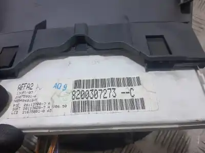 Second-hand car spare part multifunction display for renault clio iii pack authentique oem iam references 8200307273c  