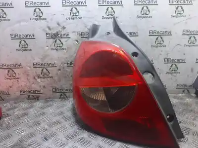 Peça sobressalente para automóvel em segunda mão farolim traseiro esquerdo por renault clio iii pack authentique referências oem iam 89035079  