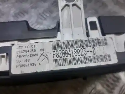 Pezzo di ricambio per auto di seconda mano Pannello Degli Strumenti per RENAULT MODUS Confort Dynamique Riferimenti OEM IAM P8200418023D  