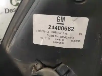 Peça sobressalente para automóvel em segunda mão espelho retrovisor direito por opel combo familiar referências oem iam 