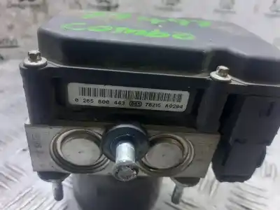 Peça sobressalente para automóvel em segunda mão abs por opel combo familiar referências oem iam 0265800443  
