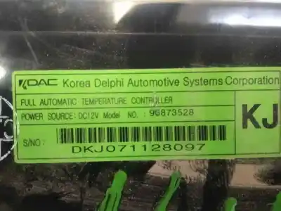 Second-hand car spare part heating / air conditioning control panel for chevrolet captiva 2.0 vcdi ls [2.0 ltr. - 92 kw diesel cat] oem iam references 96873528  