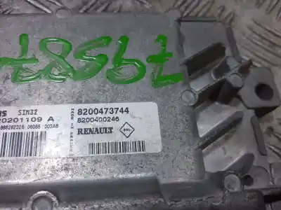 Second-hand car spare part ecu engine control for renault clio iii pack authentique oem iam references 8200473744  