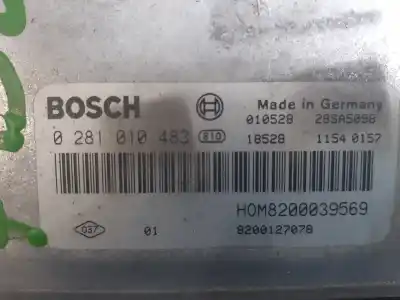 Second-hand car spare part ecu engine control for renault scenic (ja..) 1.9 dci authentique oem iam references 8200039569  