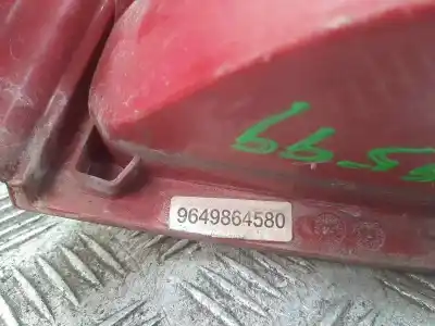 Second-hand car spare part left tailgate light for citroen c2 audace oem iam references 9649864580  