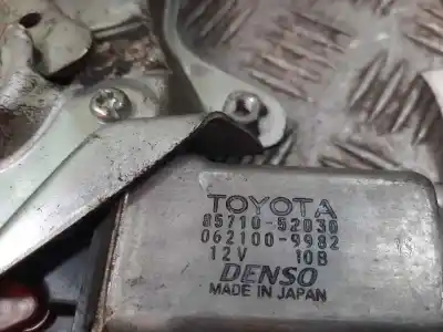 Second-hand car spare part passenger side right window regulator for toyota yaris (ncp1/nlp1/scp1) 1.3 16v cat oem iam references 8571052030  2 pins