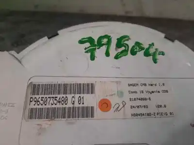 Second-hand car spare part  for CITROEN C3 (F DESDE 11/2001)  OEM IAM references P9650735480 216740686 NS045412