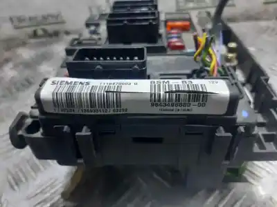 Second-hand car spare part fuse box unit for citroen c3 1.4 cool oem iam references 9643498880 t118470003 