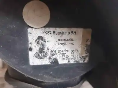 Автозапчасти б/у правый задний фонарь за RENAULT MEGANE II FAMILIAR Authentique Confort 120 CV / 88 KW ссылки OEM IAM 8200142683  