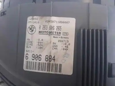 İkinci el araba yedek parçası ENSTRÜMAN PANELI için BMW SERIE 3 TOURING (E46)  OEM IAM referansları 6906884  0263606265