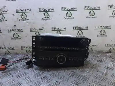Second-hand car spare part audio system / radio cd for chevrolet captiva 2.0 vcdi lt oem iam references 96673510