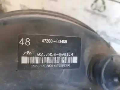 Pezzo di ricambio per auto di seconda mano Servo Freio per TOYOTA YARIS (KSP9/SCP9/NLP9) 1.0 CAT Riferimenti OEM IAM 472000D480 03785220014 