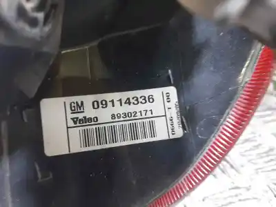 Pezzo di ricambio per auto di seconda mano Lampada Posteriore Sinistra per OPEL CORSA D Cosmo Riferimenti OEM IAM 09114336  