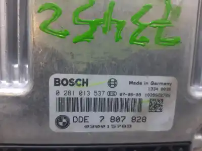 Second-hand car spare part ecu engine control for bmw serie 1 berlina (e81/e87) 118d oem iam references 0281013537  