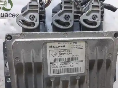 Second-hand car spare part ecu engine control for renault modus confort dynamique oem iam references 8200398934  