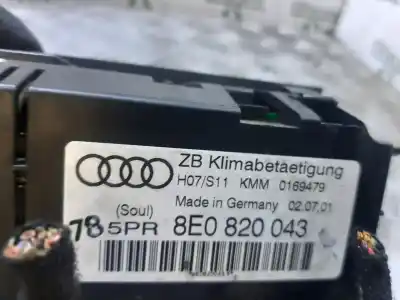 Автозапчасти б/у отопление / кондиционирование воздуха за audi a4 b6 (8e2) 1.9 tdi ссылки oem iam 8e0820043  