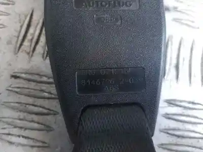 Peça sobressalente para automóvel em segunda mão cinto de segurança traseiro central por bmw 3 compact (e46) 316 ti referências oem iam 8146796  